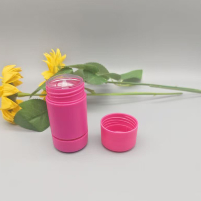Bâton pivotant inférieur avec ressort, flacon de baume, tube de cosmétique, fard à joues, emballage en plastique, conteneur réutilisable