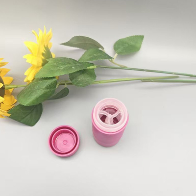 Bâton pivotant inférieur avec ressort, flacon de baume, tube de cosmétique, fard à joues, emballage en plastique, conteneur réutilisable