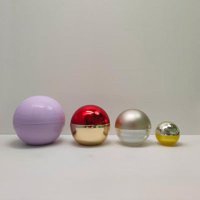 5g 25g 50g 80g Lightweight Smooth Surface Round Shape PP PS Plastic Cream Jar for Skincare