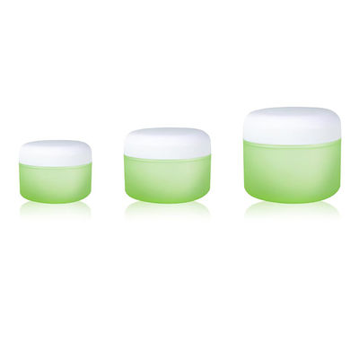 Portable High Quality 50g 100g 200g Matt Shell Round Shape PP Plastic Cream Jar