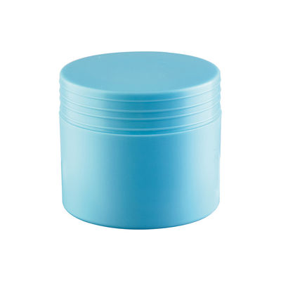 Pot à crème en plastique PP de forme ronde vide de 80g, surface mate, écologique