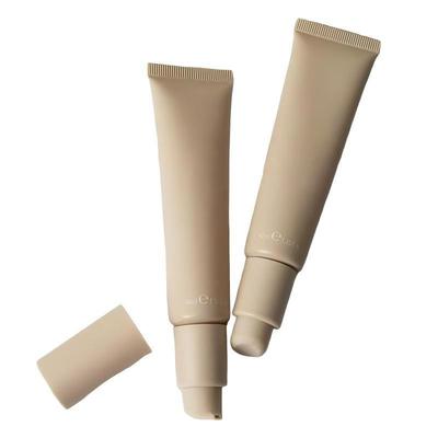 Tube cosmétique souple imprimé en polyéthylène blanc de 30ml 50ml 100ml 150ml