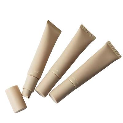 Tube cosmétique souple imprimé en polyéthylène blanc de 30ml 50ml 100ml 150ml