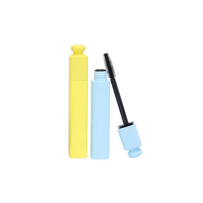Contenant d'emballage cosmétique en plastique vide pour mascara avec tête de pinceau de mascara