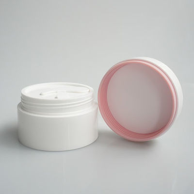 Couleur personnalisée 120g 200g surface mat double crème de couche pot pour les soins personnels