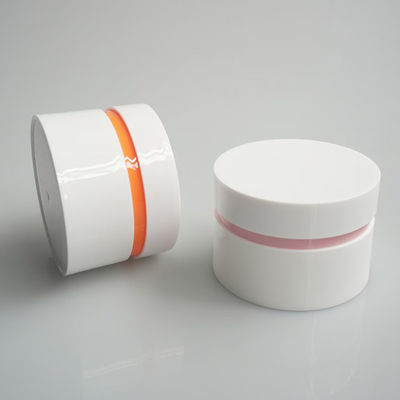 Couleur personnalisée 120g 200g surface mat double crème de couche pot pour les soins personnels
