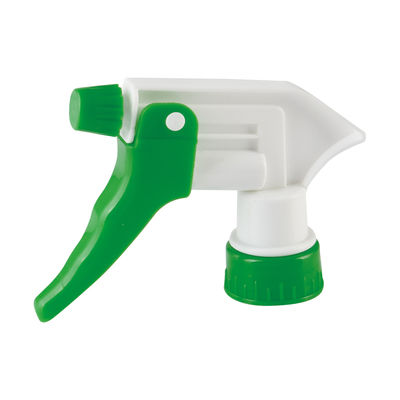 Pulvérisateur à déclencheur en plastique rouge et blanc avec buse réglable pour le nettoyage des bouteilles