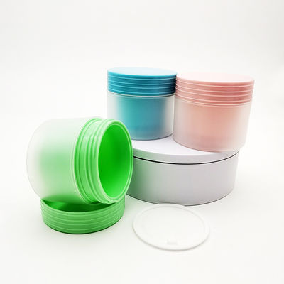 15g 30g 50g Luxury White Plastic Cream Jar High Quality Polypropylene Lid Packaging Cosmetic Lotion Food 
