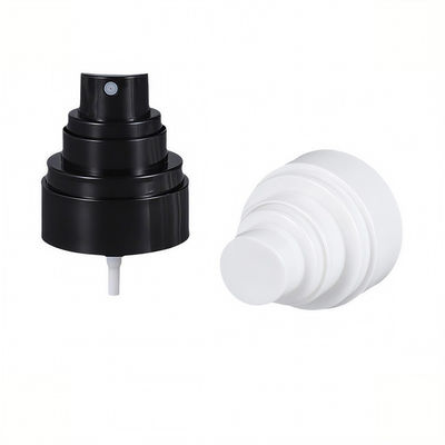20/410 24/410 36/410 Étapes Multi-niveaux Forme Lisse Effet Brume Fine Tête en Plastique PP Grand Dosage Vaporisateur Fixateur de Maquillage Avec Capuchon en Plastique AS