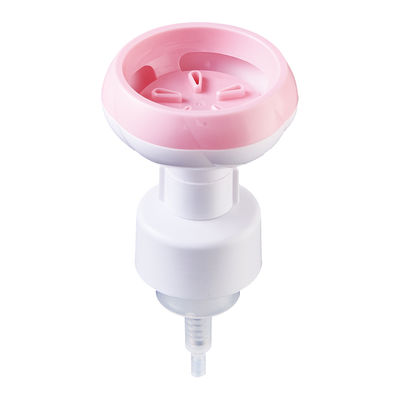 Désinfectant pour les mains mousseux de 42 mm Bouteille de tampon de fleur Dispensateur de savon de fleurs Pompe à savon adaptée aux enfants