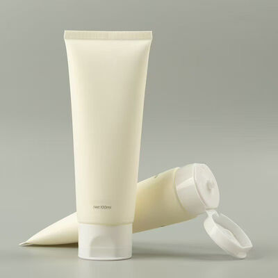 Wholesale 30g 50g 100g Hand Cream Skin Care Container Diameter 40mm Opening Sealing Option Cosmetic PE Plastic Soft Tube With PP Flip Top Cap