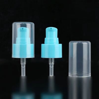 Différentes tailles disponibles pour choisir 18mm 20mm 24mm 28mm pompe de traitement de crème plastique utilisée pour les produits de soins de la peau