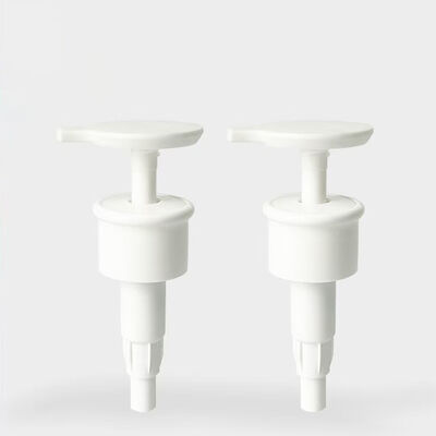 28mm 4CC sortie personnalisée couleur PP couronne en plastique pompe à émulsion pompe à lotion pompe à lavage à la main vissée