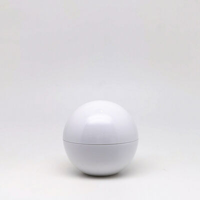 Pot à crème en plastique de forme sphérique avec 5g 25g 50g 80g Accepte différentes impressions d'œuvres d'art utilisées pour l'emballage de soins de la peau