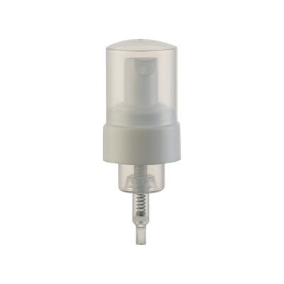 Pompe distributrice de savon moussant en plastique cosmétique de 28 mm 30 mm 32 mm avec bouchon pour flacons de nettoyant facial pour soins de la peau