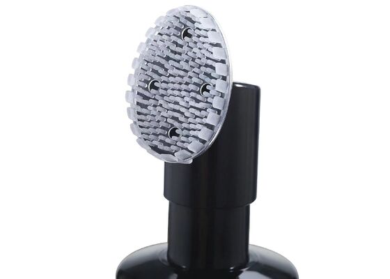 Distributeur de savon mousse 42mm avec brosse en silicone et plastique, flacon pompe pulvérisateur pour nettoyant visage en plastique PP