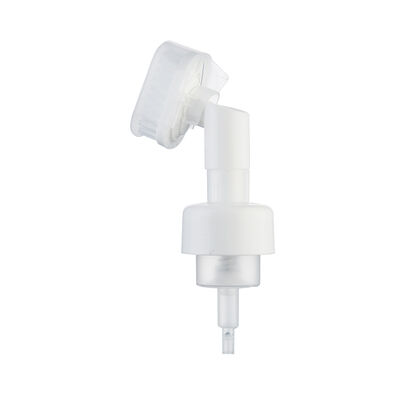 Distributeur de savon mousse 42mm avec brosse en silicone et plastique, flacon pompe pulvérisateur pour nettoyant visage en plastique PP