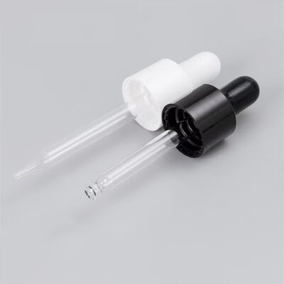 18 mm 20 mm 24 mm 28 mm Bougie en silicone or argent Matte lisse fermeture gouttelette en plastique pour l' huile essentielle