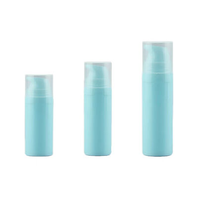 5ml 10ml 15ml Thermoplastic Mini Airless Pump Bottles for Dispensing Sunscreen Skincare Essence Facial Cleanser