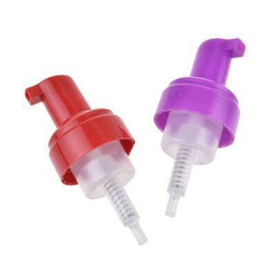 40/410 40mm Pompes mousseuses à pinceau de shampooing en plastique pour les produits de nettoyage du visage