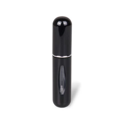 Flacon pulvérisateur de parfum en aluminium de 12 ml avec flacon intérieur en verre, remplissage par le haut