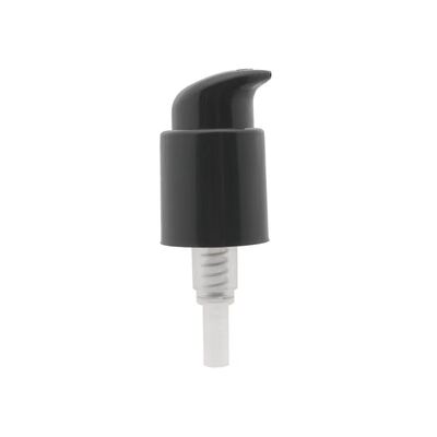 Pompe lissante en plastique PP de 24 mm pour lotion et crème de traitement à l'aluminium pour flacons d'emballage