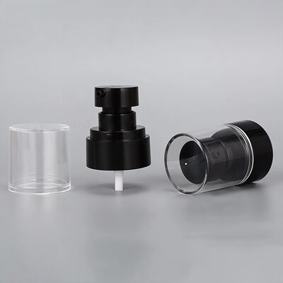 Vente en gros 24/410 pompe à crème pompe à lotion Diamètre extérieur 37 mm avec AS Clear Cap