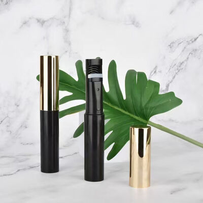 Tube vide de mascara 2-en-1 recourbe-cils avec tête de brosse en silicone 10ML tube de crème de mascara avec outil de maquillage vide recourbe-cils