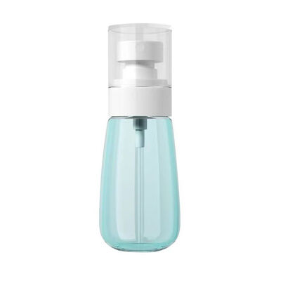 30/60/100ML Distributeur cosmétique rechargeable haut de gamme Spray de brouillard en PET Bouteille de lotion de conditionnement désinfectant pour les mains