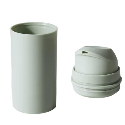 Flacon pompe sans air 30 ml 50 ml 100 ml en PP avec pompe à sertir pour emballage de soins de la peau