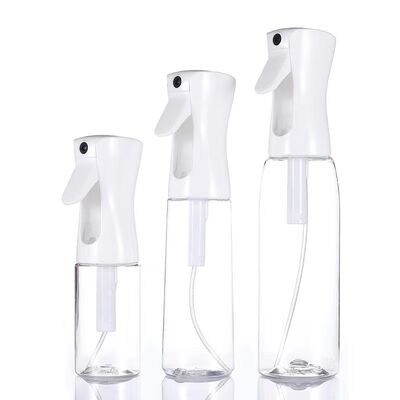 200ml 300ml 500ml Vaporisateur à brume fine continue, toute couleur, bouteille pulvérisateur en PET, vaporisateur continu pour coiffure