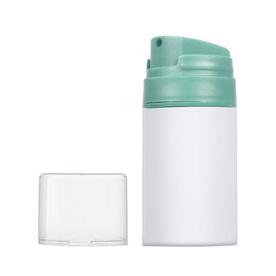 Bouteille pompe distributeur sans air populaire de 30 ml, 50 ml, 100 ml avec capuchon supérieur en PP