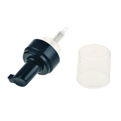 Distributeur de savon populaire 42mm 43mm avec pompe et capuchon PP demi-couvert