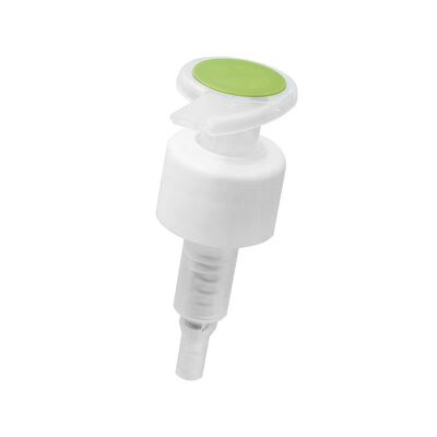 Pompe distributrice de lotion à tête en forme de Q 24/410 28/410 utilisée pour les emballages de soins de la peau