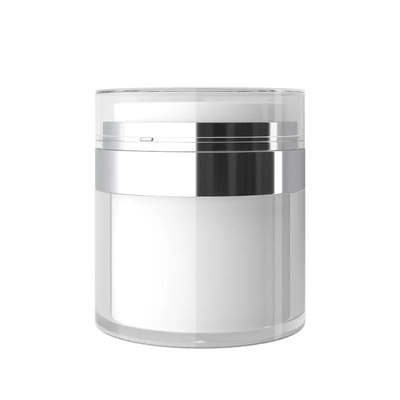 15/30/50/100ml Crème à pression sans air Bouteille de boîtier Conception personnalisée