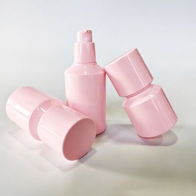 Screw Pump Head 30ml 50ml 80ml 100ml Plastic Airless Dispenser Bottle Support Customization