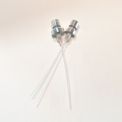 Pulvérisateur de brume fine de parfum en aluminium de 15 mm et 20 mm avec support d'effet continu