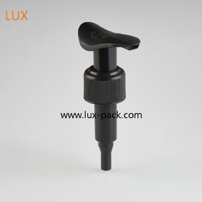 Tête en forme de feuille 24/410 28/410 Pompe à lotion en plastique utilisée pour les bouteilles