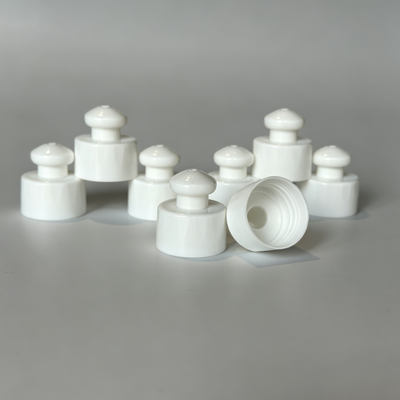 28 mm Bouchon de sport en plastique poussant-tirez pour bouteille Bouchons de distribution pour bouteille Bouchons à vis en plastique