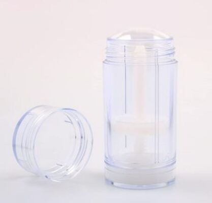 Contenant de déodorant en plastique en PP en couleur personnalisée OEM/ODM Étiquette privée 15g 30g 50g 75g Bouteille de parfum roulant pour les soins du corps