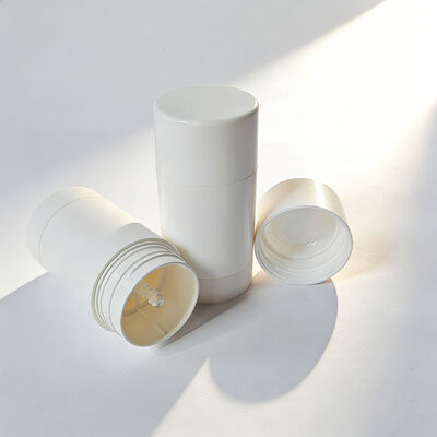 Forme cylindrique 30/50/75/100g Déodorant vide Balsame Stick Acceptez l'impression en différentes couleurs