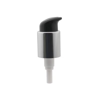 Pompe distributrice de Lotion en plastique, serrure rotative, pompe à crème cosmétique pour soins de la peau, bouteille de nettoyage, 18/410