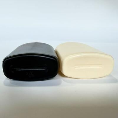 Bouteille en plastique vide mat noir/Beige HDPE 28mm 200ml 33g pour emballage cosmétique de lotion de shampooing