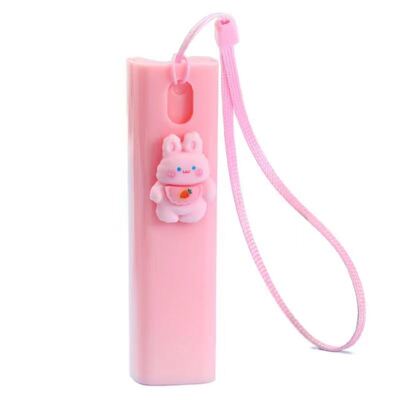 10 ml 20 ml de désinfectant pour les mains carré Sprayer Bouteille vide Carte de prénom en plastique Bouteilles de spray de parfum