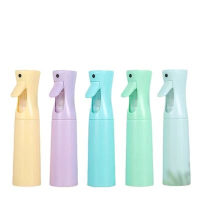 Flacon pulvérisateur à brume fine continue portable pour produits capillaires, de soins de la peau et de beauté