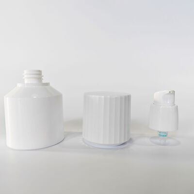Bouteille à pompe sans air sous vide en PP blanc 30 ml 50 ml 80 ml 100 ml vide rechargeable contenant de lotion cosmétique portable sérum de soin de la peau hydratant bouteille sous vide pour l'emballage de beauté