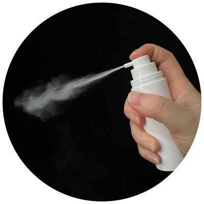 5g 7.5g 10g 15g Bouteille de pulvérisation en plastique vide Shampooing sec