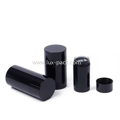 15g 30g 50g 75g PP Plastique Twist Up Deodorant Stick Container Remplaçable Crème solaire Stick Tube Cosmétique Emballage pour le baume corporel
