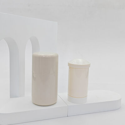 Deodorant Balm Container Empty Round Solid Balm Stick Bottle 30g 50g Reusable Outer Shell Replaceable Inner Refill