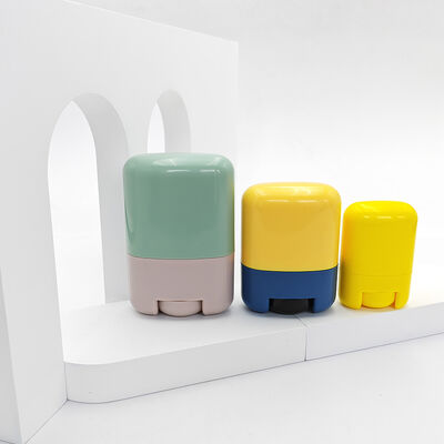 Bouteille de baume de déodorant rechargeable vide15/35/50/75g Convient Solid Deodorant Body Balm et Bouteille de parfum solide
